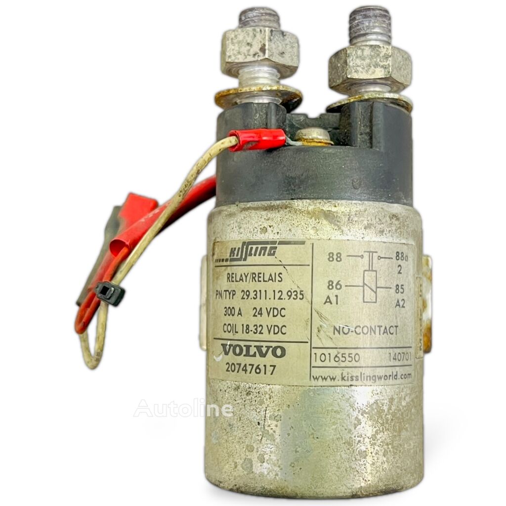 Volvo B12B (01.97-12.11) 20747617 relé Volvo B6, B7, B9, B10, B12 bus (1978-2011) busz-hoz - Autoline