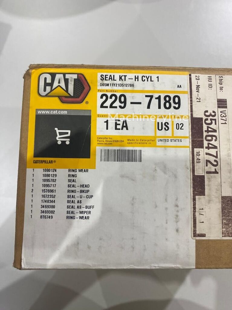 Kit reparasi Caterpillar 229-7189 untuk Caterpillar - Machineryline