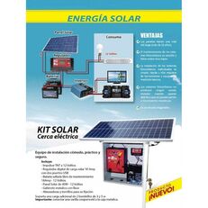 Solar KIT CERCA ELECTRICA kit de reparación para Doosan fuente de energía alternativa