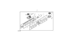 Tuleja siłownika hydr. kit de reparación para John Deere 8345R tractor de ruedas