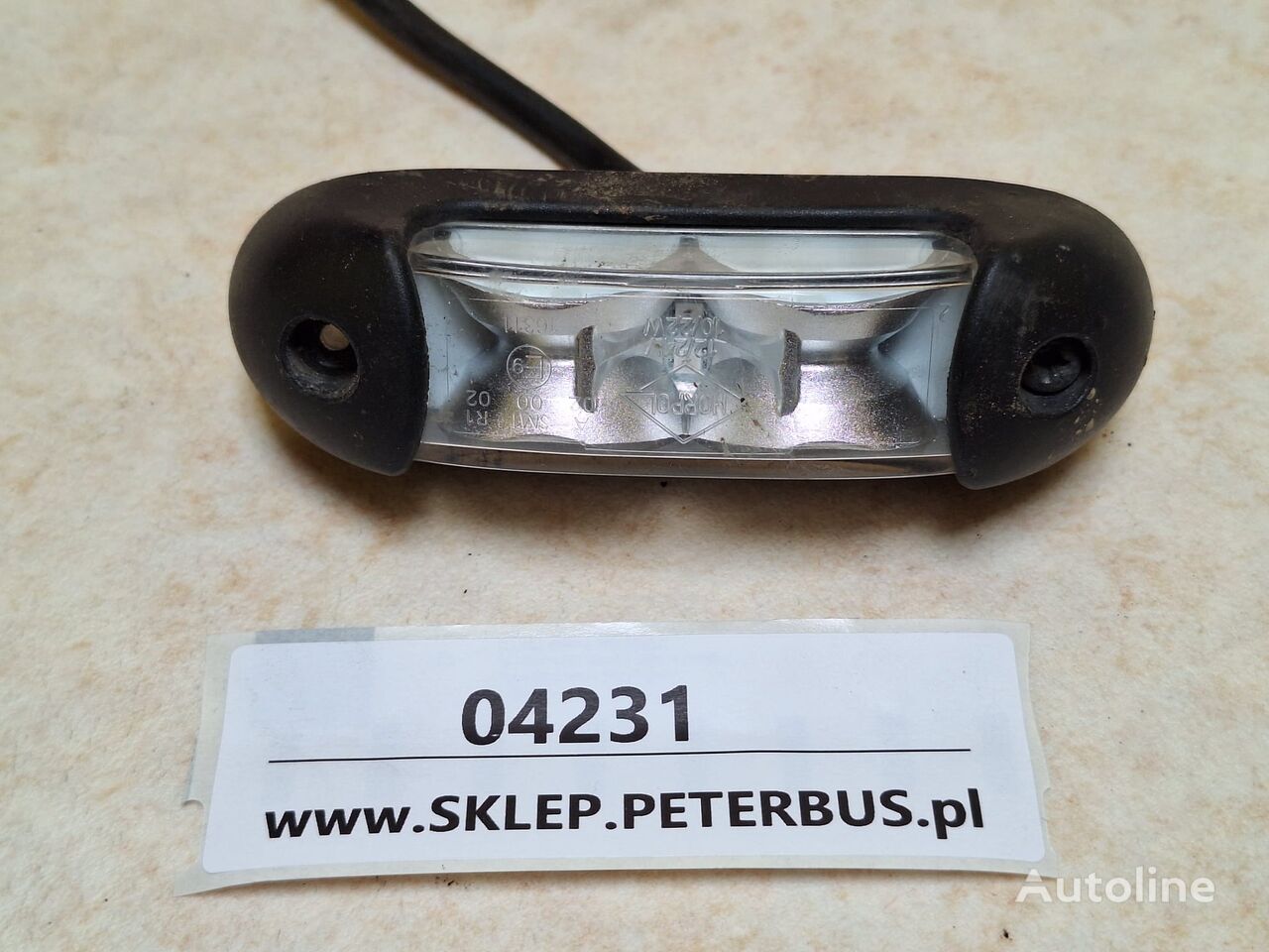 Lampka LED 12/24 V rotating beacon for bus