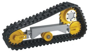 oruga de goma para Neuson 1402, 1403, 1404 excavadora