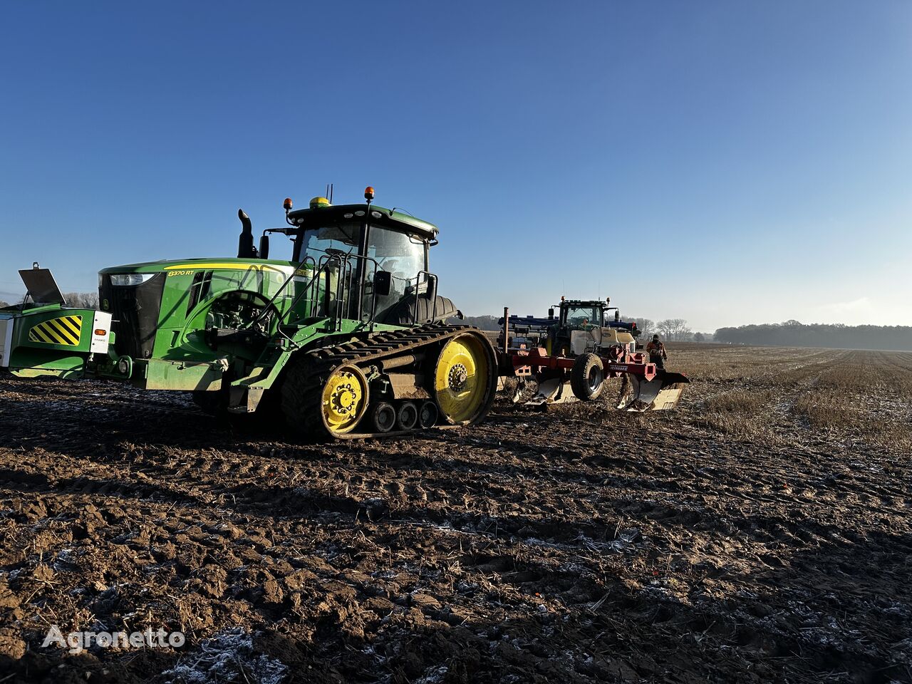 резиновая гусеница John Deere STRYDER & Bridgestone для трактора гусеничного John Deere 8RT