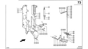 senzor 0007953551 pentru combină de recoltat cereale Claas Lexion 600