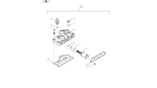 daviklis 86987513 ratinio traktoriaus New Holland T6090 T6070