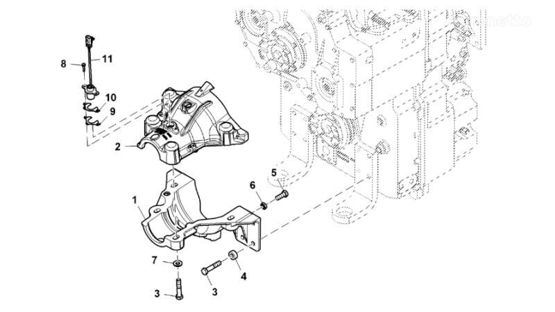 RE588148 sensor for John Deere 9470RX beltetraktor