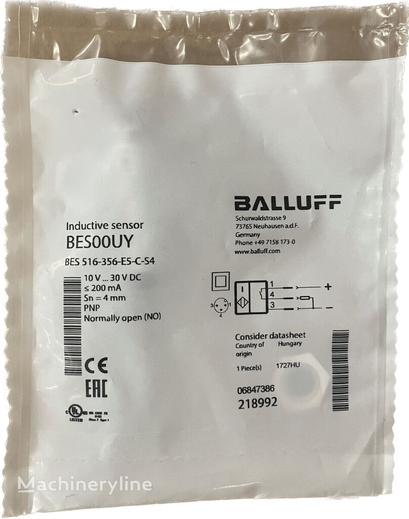 Balluff BES00UY Induktive Sensor für Industriemaschinen