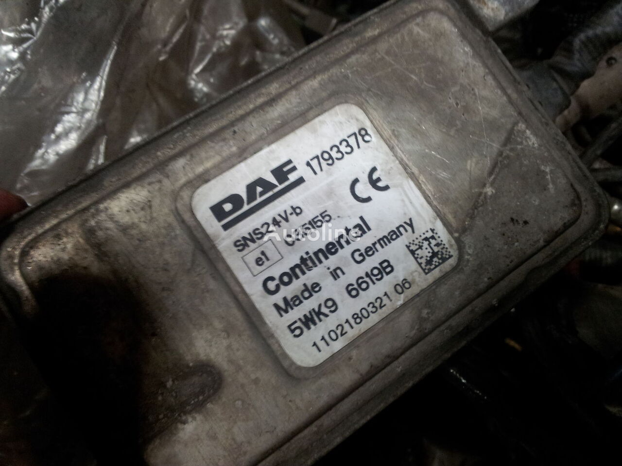 датчик DAF 105XF, EURO4, EURO5 NOX sensor before catalyst, after catalyst, до тягача DAF 105XF