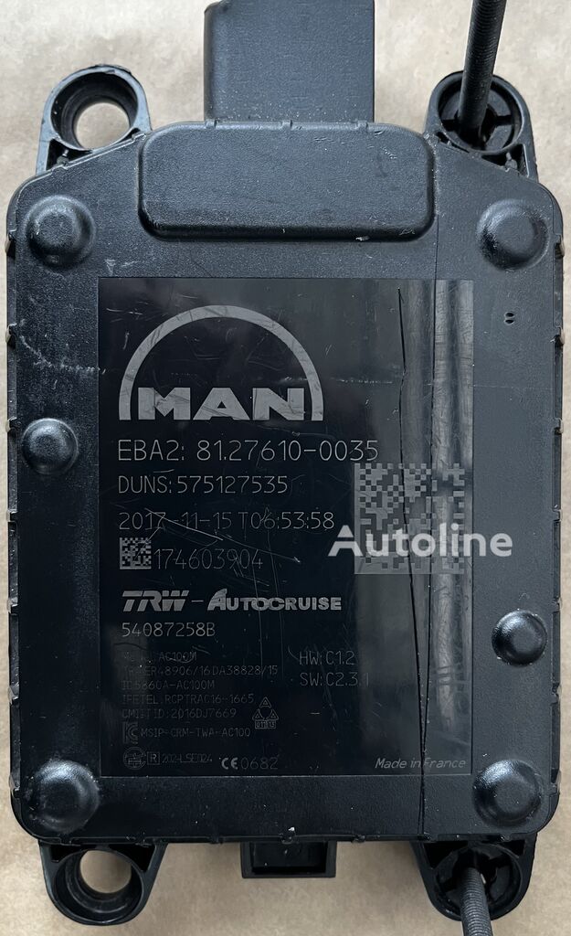 트랙터 트럭 MAN TGS TGX용 센서 EBA2 81.276100035 - Autoline