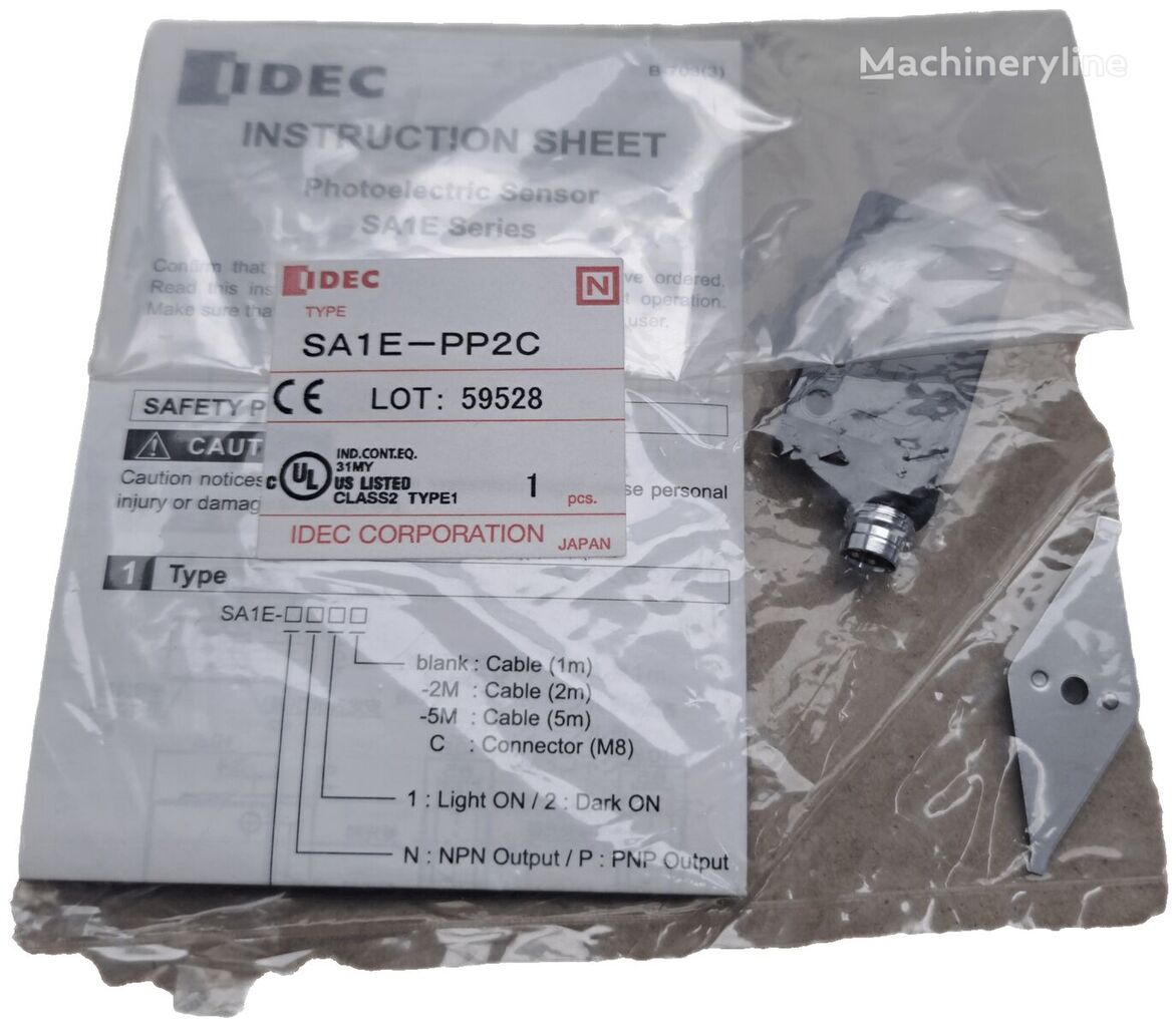 IDEC SA1E-PP2C Kubisch Optischer sensor para maquinaria industrial