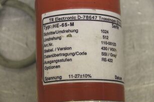 TR Electronic HE-65-M Drehgeber sensor voor industriële machines te koop - Foto 4 | Machineryline NL TR Electronic HE-65-M Drehgeber sensor voor industriële machines | Foto 4 - Machineryline