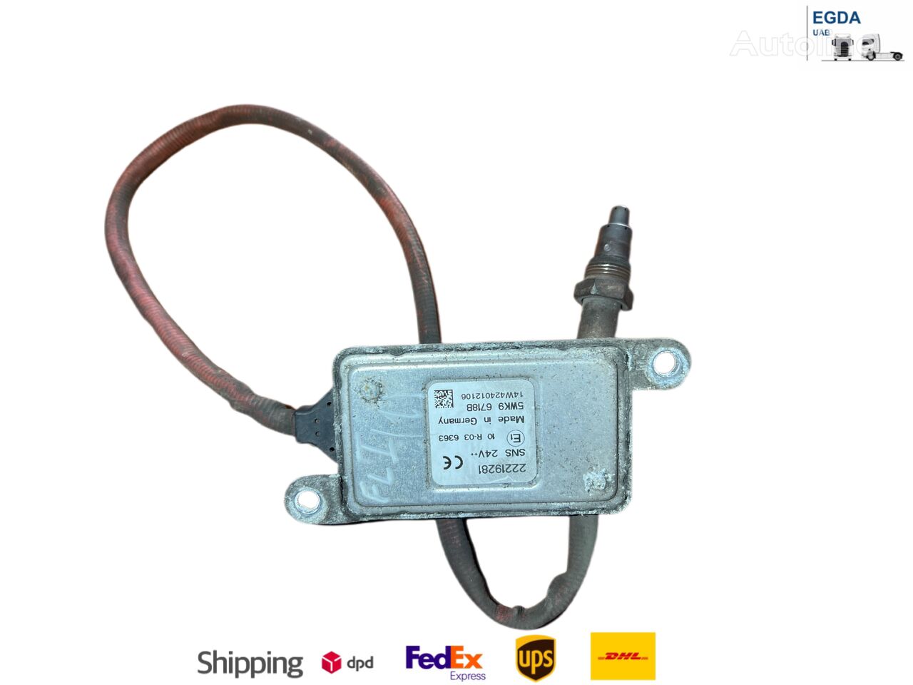 Volvo NOX 22219281 sensors paredzēts Volvo vilcēja