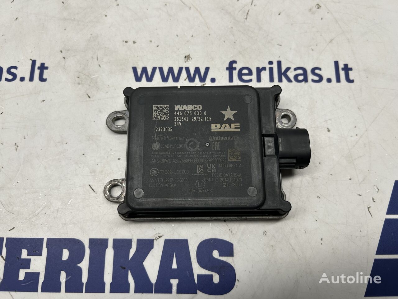 датчик ditronic, distance sensor для тягача DAF XG