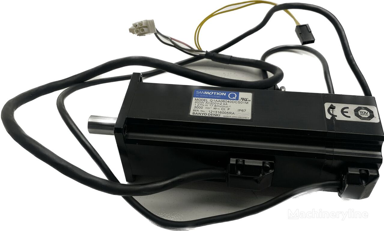 Servomotor Sanyo Denki / Sanmotion Q1AA06040DCS01M pentru echipament industrial de vânzare | Machineryline MD Servomotor Sanyo Denki / Sanmotion Q1AA06040DCS01M pentru echipament industrial - Machineryline