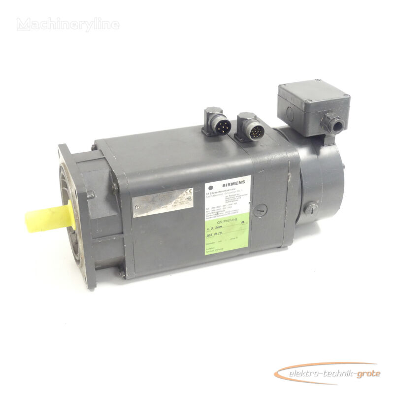 Siemens 1FT5072-0AF71-1 - Z  SN:EJ493386803007 mit Binder 77 60013A00 Br servomotor