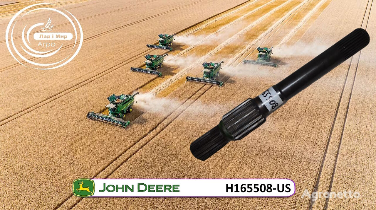 veio John Deere 9500 H165508 para ceifeira-debulhadora John Deere 9500