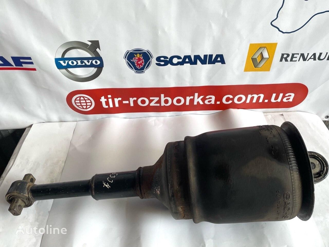 MAN Amortizator MAN TGA/TGS/TGX z podushkoyu shock absorber for MAN TGA, TGS, TGX truck tractor