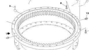 Case KBB0898 KBB0898 slewing ring for Case CX240 CX240LR excavator