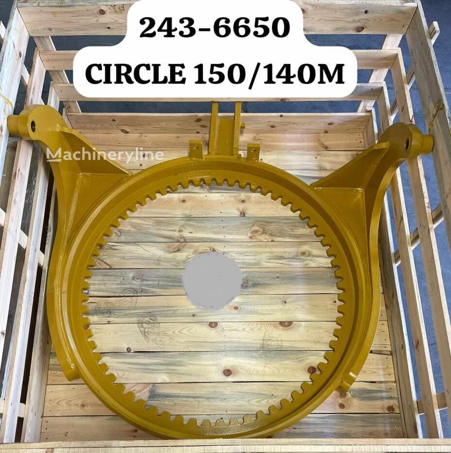 Coroa giratória Caterpillar 243-6650
2436650 para motoniveladora Caterpillar 140M-150M - Machineryline