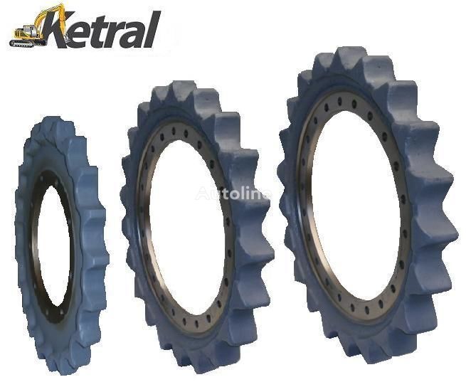 bàn quay JCB Sprocket - Kettenrader LK105A dành cho máy đào JCB 210