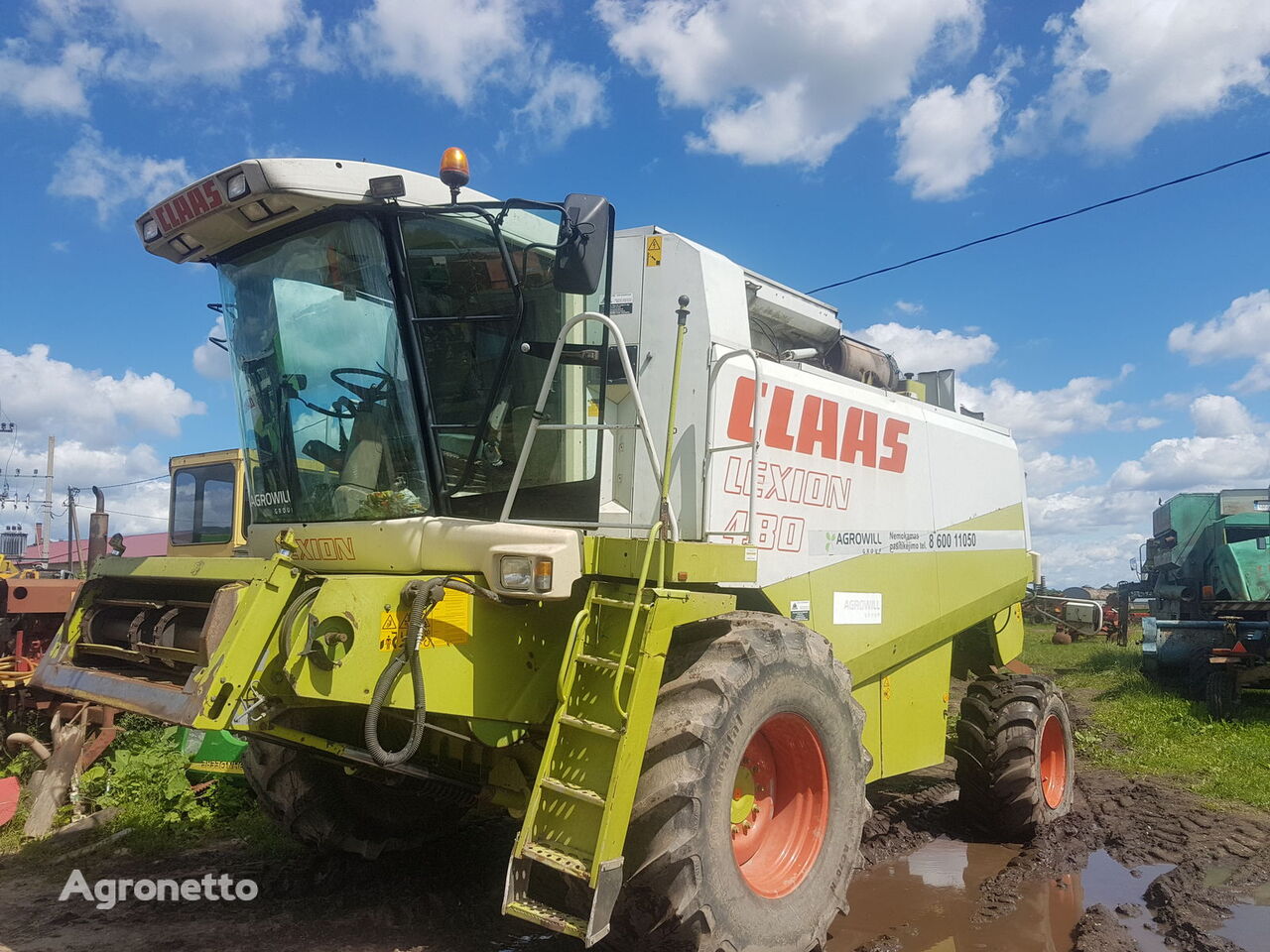 peças sobressalentes para colheitadeira de grãos Claas LEXION 480