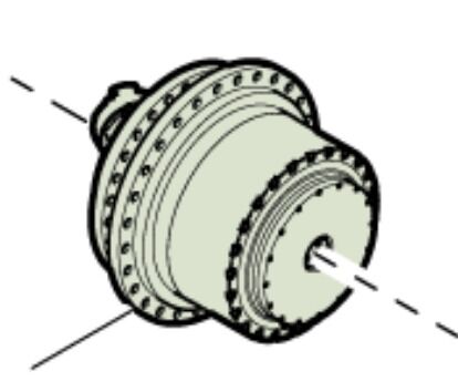 TRANSMISSION Epiroc PV351 2658463664 para excavadora