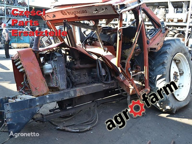 FIAT 100-90 90-90 parts, ersatzteile, pieces pour tracteur à roues