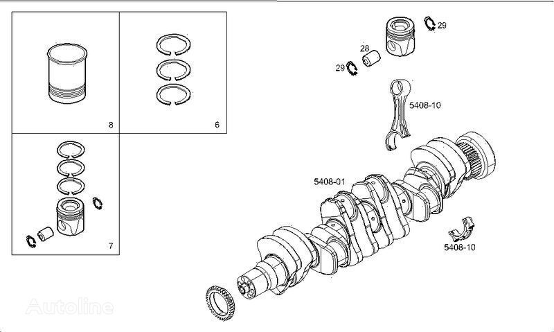 500380395.2991781.500380393.2996141.2996142.2996143.2995714.2996174. IVECO für IVECO LKW