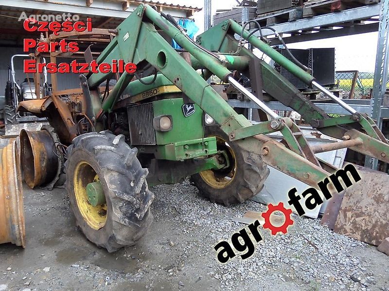 John Deere 2850 2650 parts, ersatzteile, pieces für Radtraktor