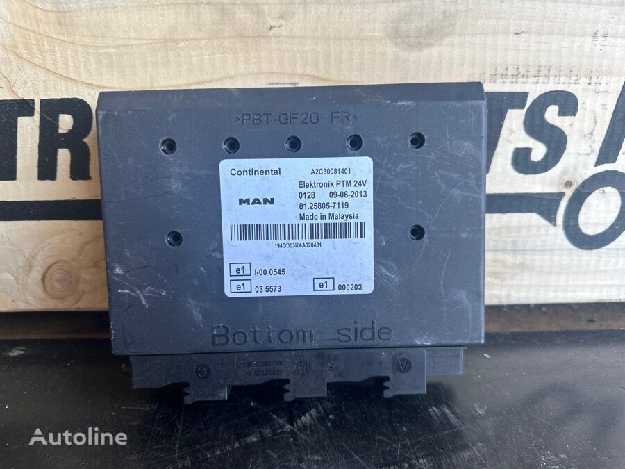 kamyon için MAN ECU PTM 81.25805-7119 81.25805-7119