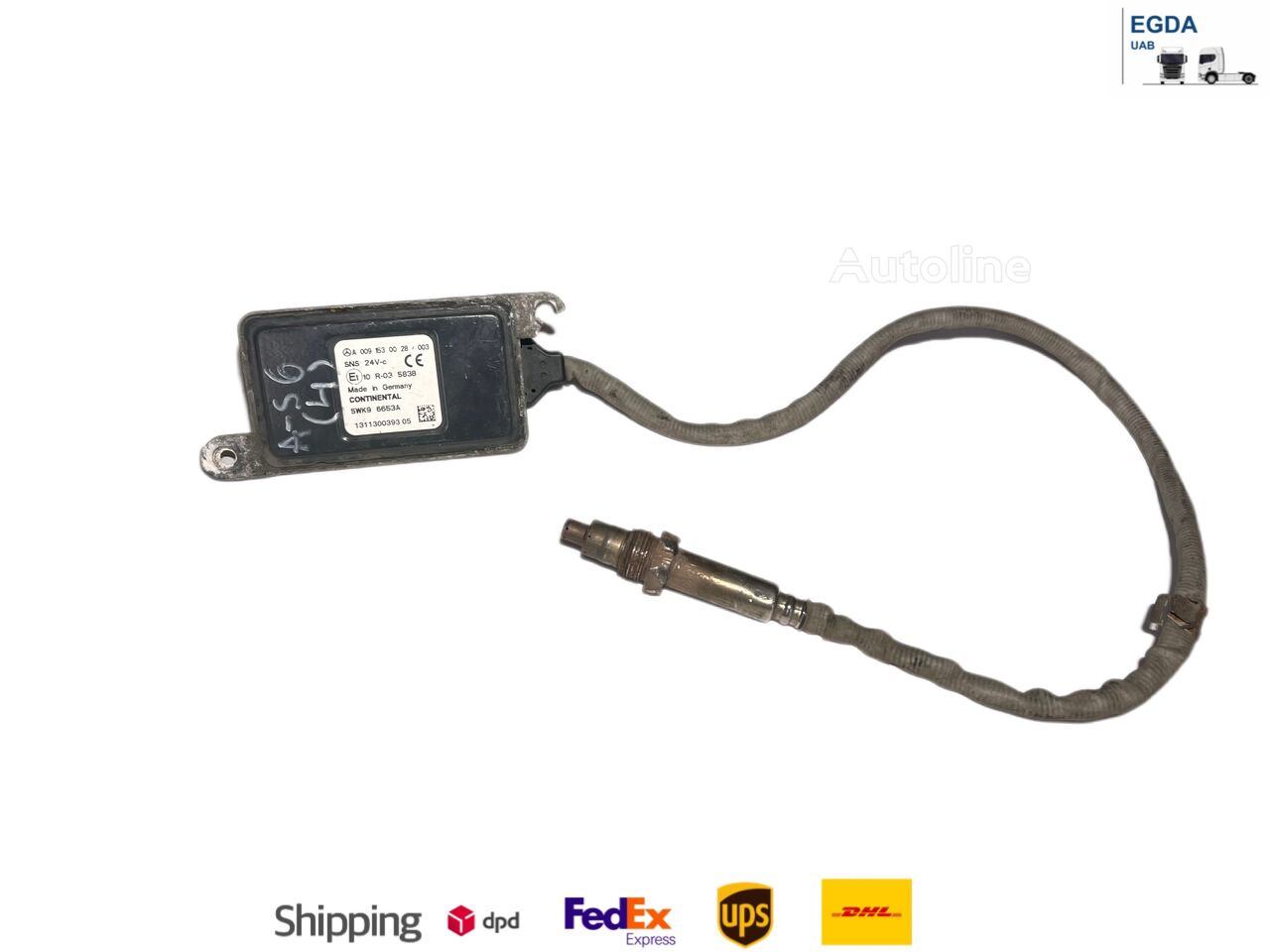Купити Nox Mercedes-Benz A0091530028 до тягача Mercedes-Benz | Autoline UA Nox Mercedes-Benz A0091530028 до тягача Mercedes-Benz - Autoline