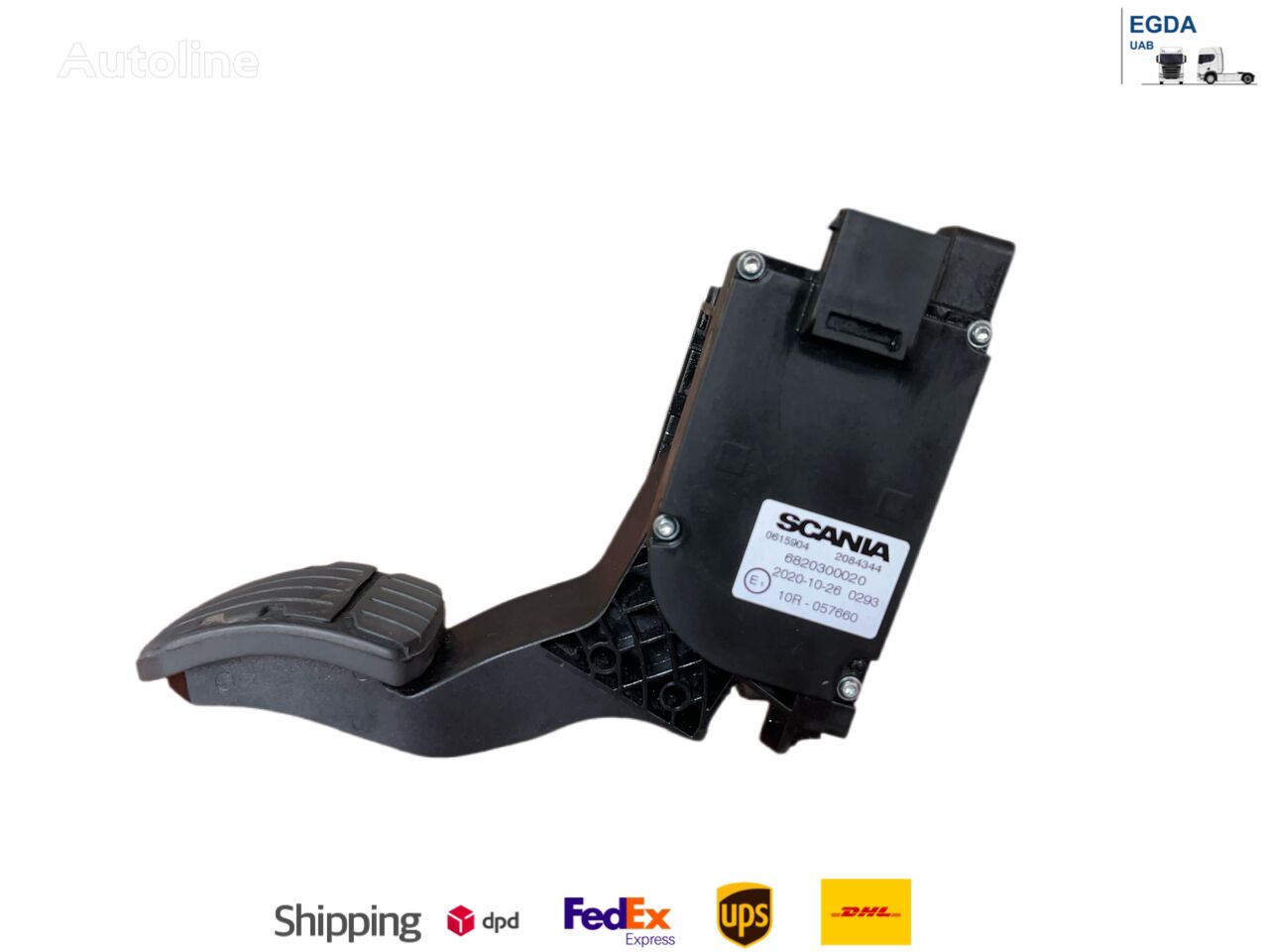 Accelerator pedal Scania 2022 for Scania truck tractor