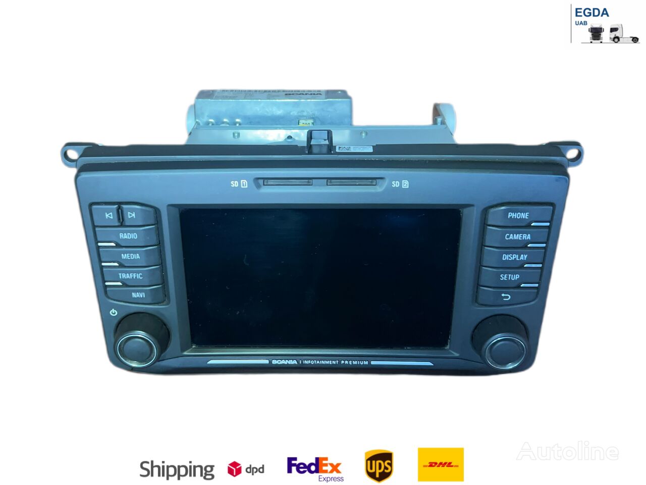 Navigation system multimedia Scania HU AUS4 STD DAB для тягача Scania R450 2022