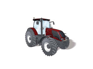 Tractor Valtra 8550 Valtra لـ جرار بعجلات