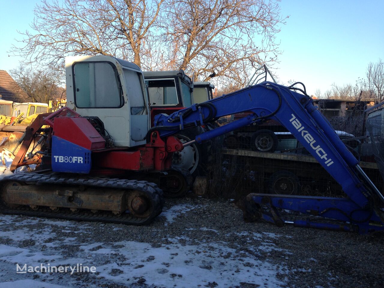 motor Yanmar für Takeuchi TB80FR Baggerlader