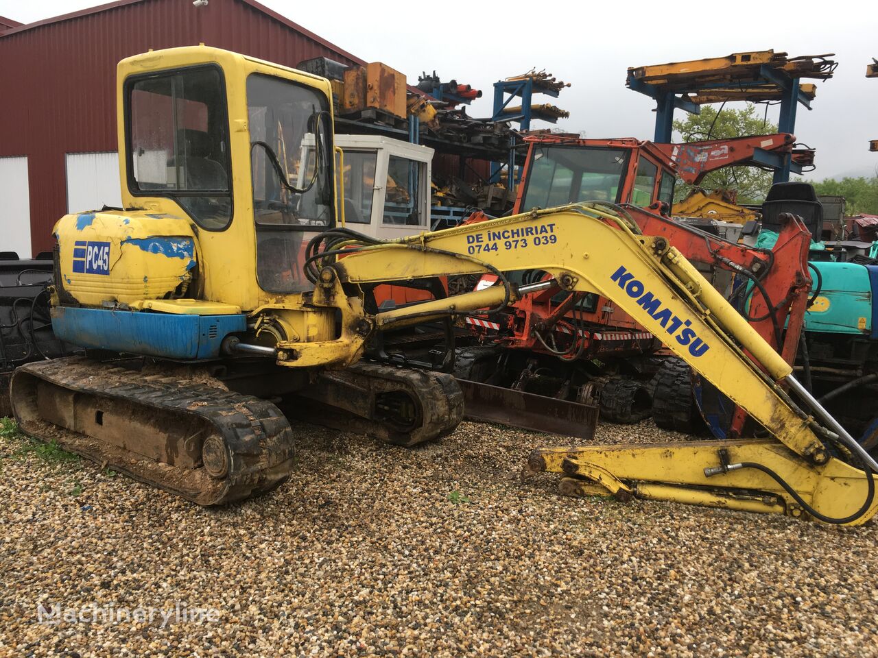 motor Yanmar za Komatsu PC 45 mini bagera