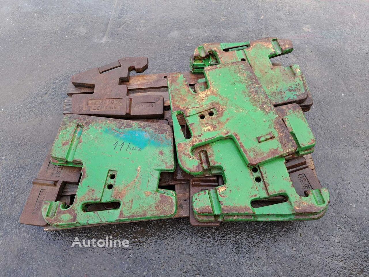 John Deere tractor weights ( 50 kg ) spojler