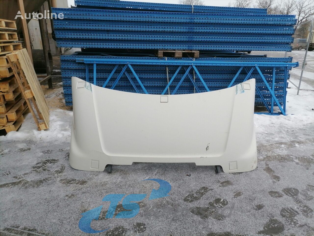 جناح (سبويلر) Scania Scania cab wind deflector, roof 1497721 لـ السيارات القاطرة Scania - Autoline