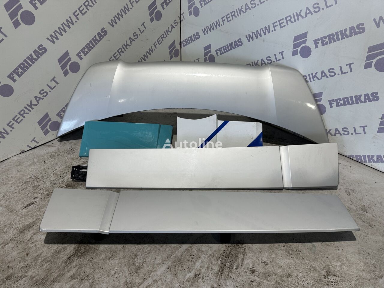 Mercedes-Benz Actros MP4 GigaSpace çekici için cabin spoilers set