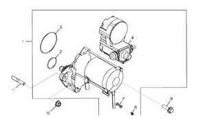demaror SE501874 pentru tractor pe şenile John Deere 9470RX