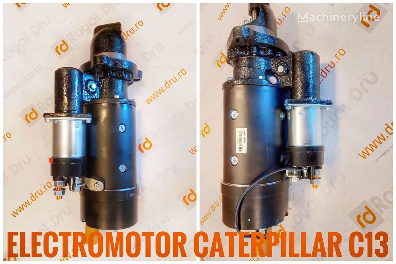 Electromotor starter for Caterpillar C13 construction equipment