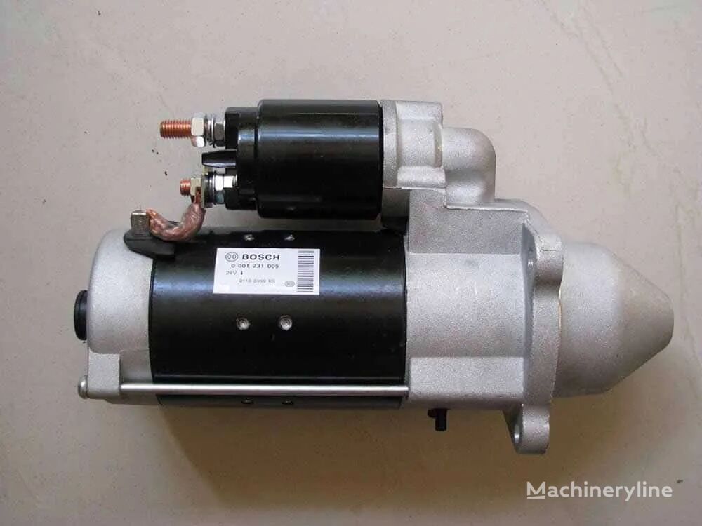 Electromotor 0 starter for Bosch pentru motor Mitsubishi S12R/S16R construction equipment - Machineryline