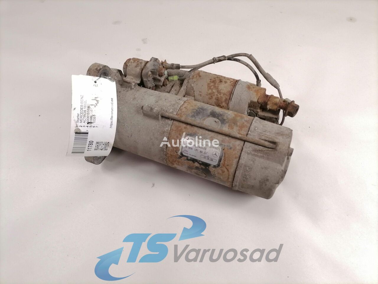 hệ thống khởi động ô tô Mercedes-Benz Starter A0061516901 dành cho đầu kéo Mercedes-Benz ACTROS 1832L