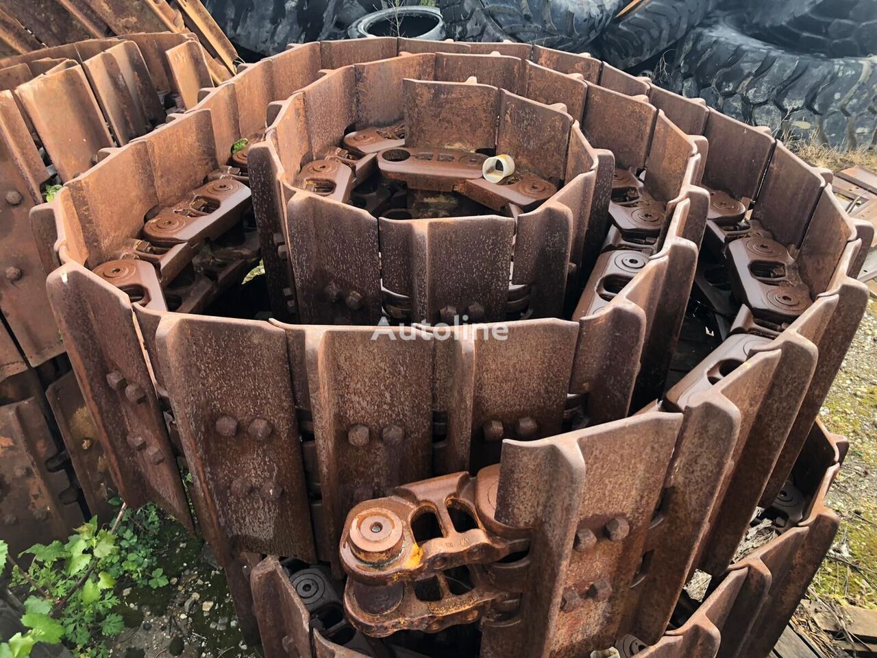 lagarta de metal Caterpillar D6R para bulldozer Caterpillar