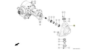 0014996371 Achsschenkel für Claas Xerion 4000 Radtraktor