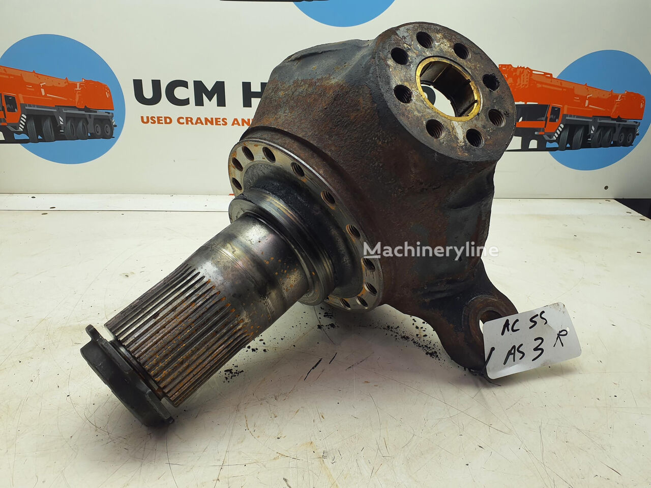 Управувачки зглоб Terex Demag AC 55 steering knuckle axle 3 R 94742460812 за кран - Machineryline