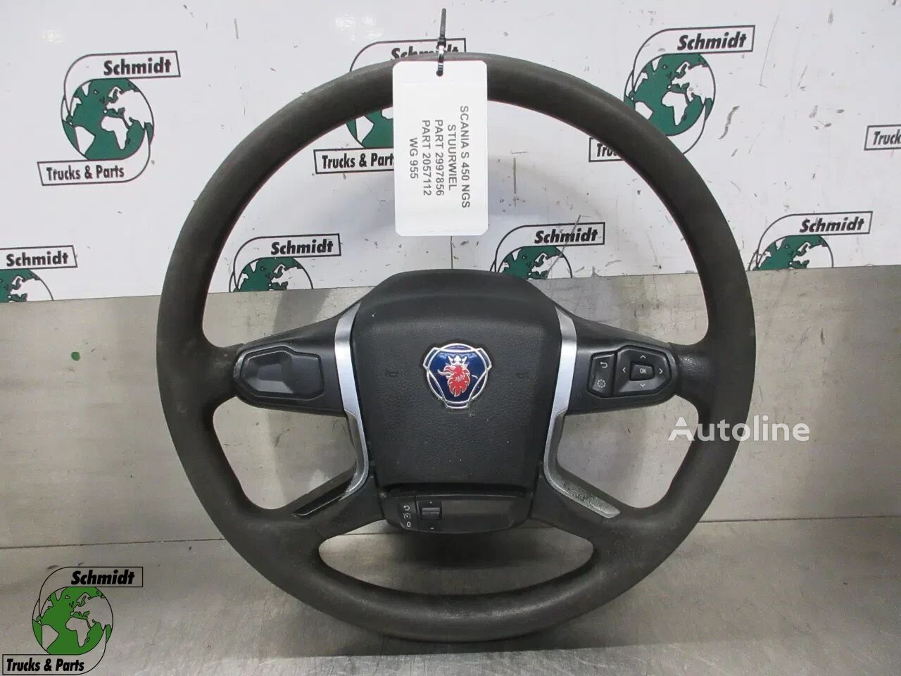 Scania 2997856 // 2057112 SRUURWIEL S 450 NGS EURO 6 steering wheel for truck