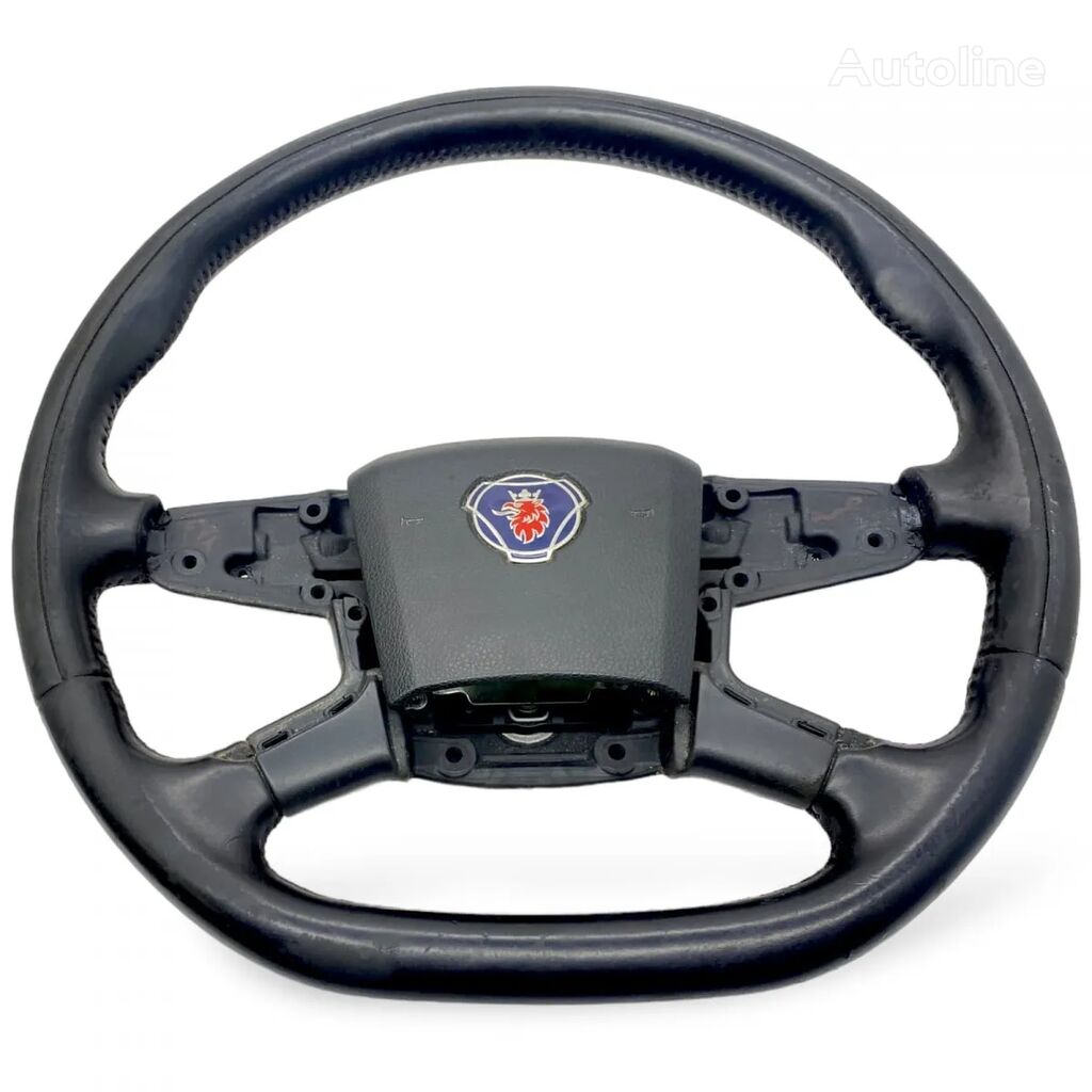 Volan Original Piele Neagră – Model 2084475/2087664/2997858/2869 steering wheel for Scania Scania 2084475, 2087664, 2997858, 2869838 truck