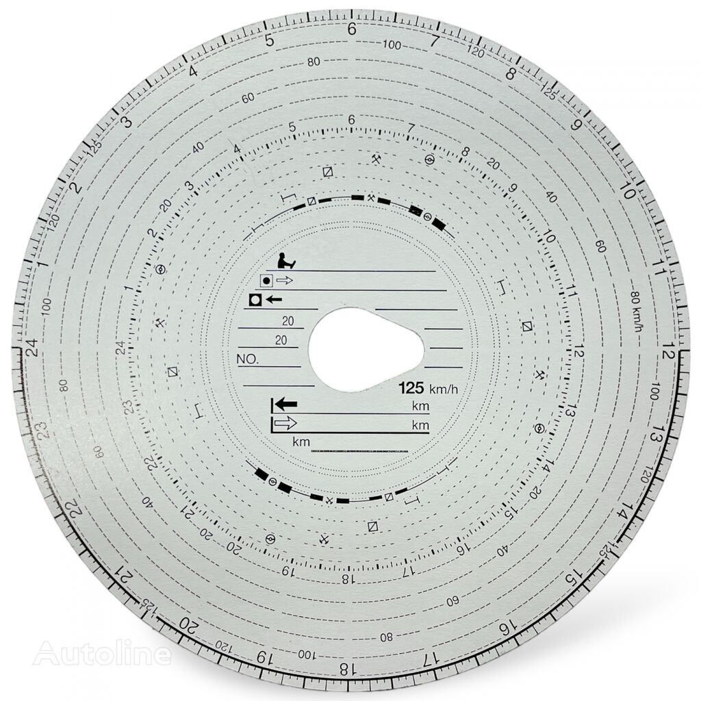 HAUG GENERIC (01.51-) 1900.5812.0400 tacógrafo para GENERIC (01.51-) tractora