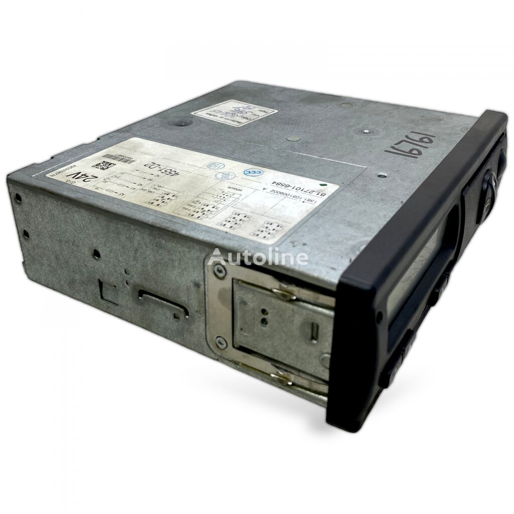 MAN TGX 26.540 (01.07-) tachograph for MAN TGL, TGM, TGS, TGX (2005-2021) truck tractor